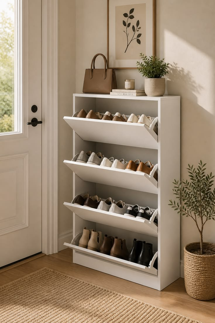 Vita Open Shoe Rack